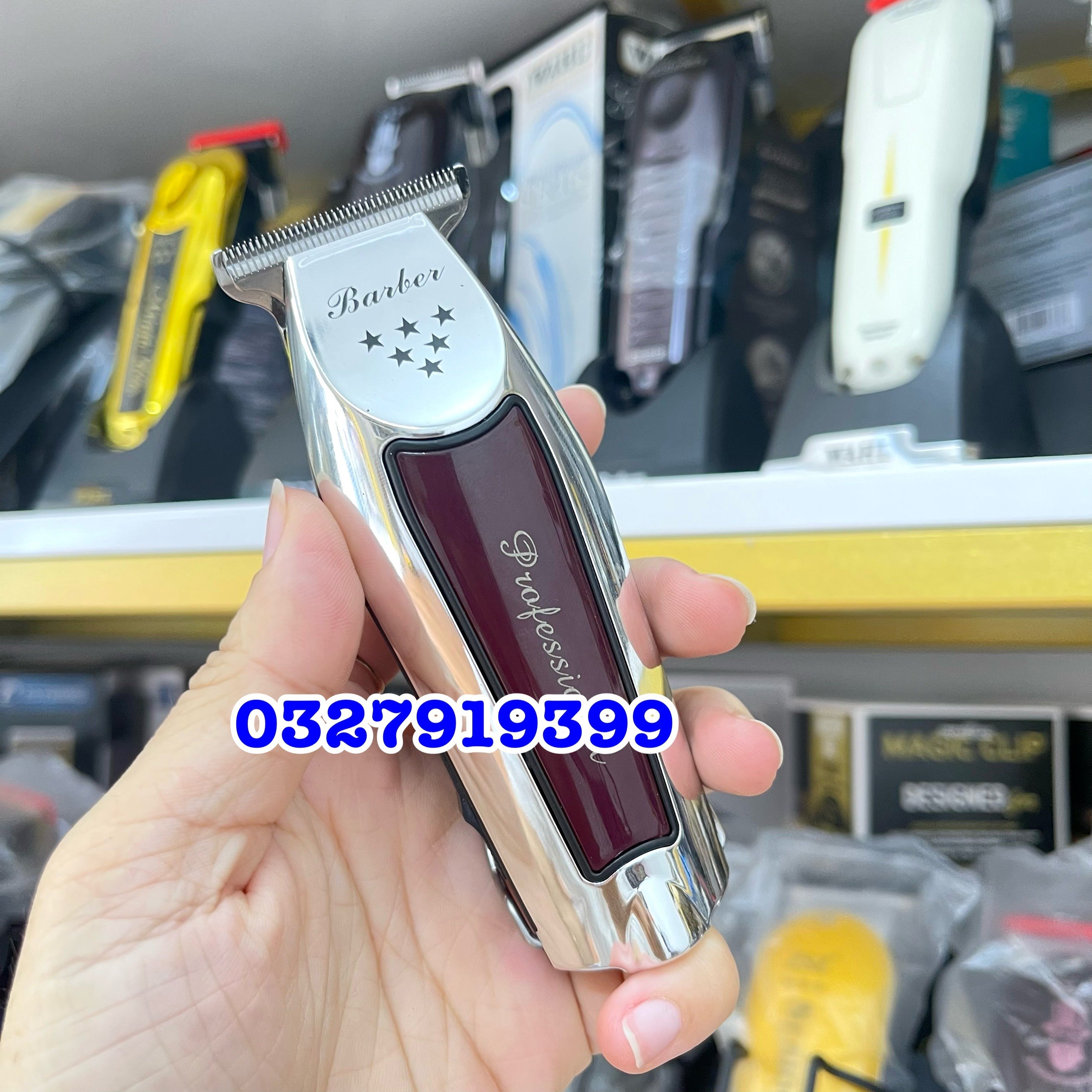 Lưỡi tông đơ viền Barber 9220 Pheaton no1 thép không gỉ sắc bén thay thế lưỡi cũ hiệu quả