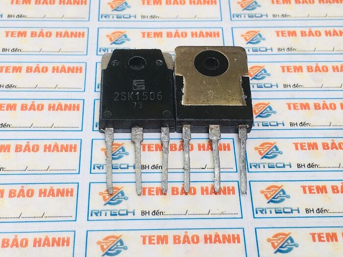 Combo 3 chiếc 2sk1506 k1506 mosfet to-3p 50a 120v tháo máy
