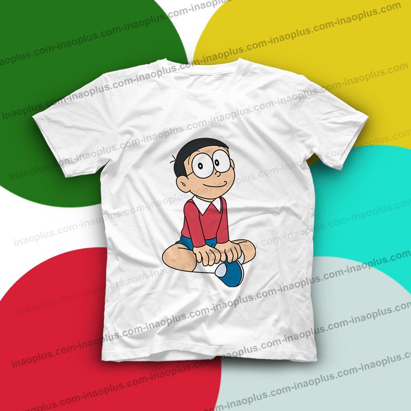 In áo phim hoạt hình Doreamon - Nobita-3 mẫu đẹp