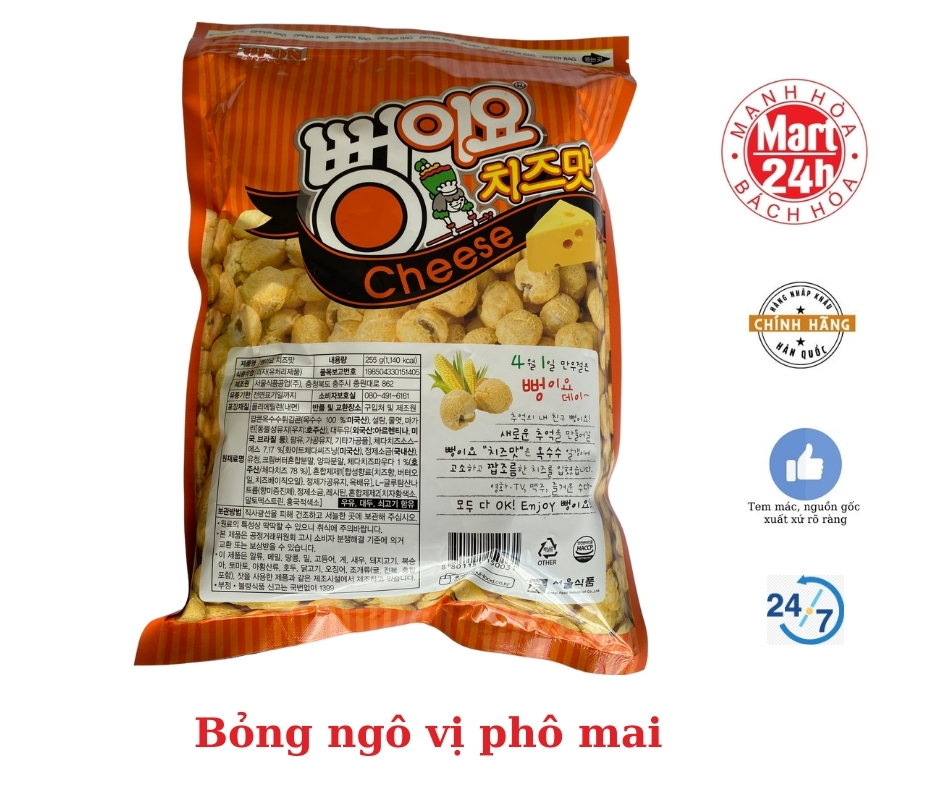 BỎNG NGÔ VỊ PHÔ MAI 110G