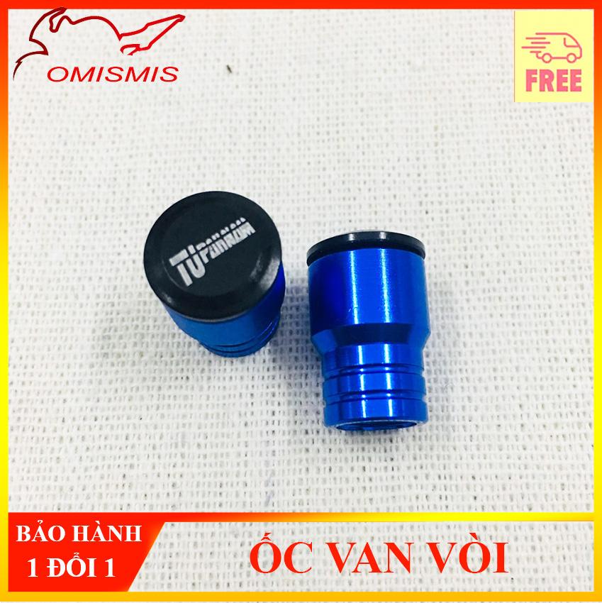 [HCM][XE MÁY] ỐC VAN VÒI KIỂU MỚI 2019 CHO MỌI LOẠI XE MÀU XANH