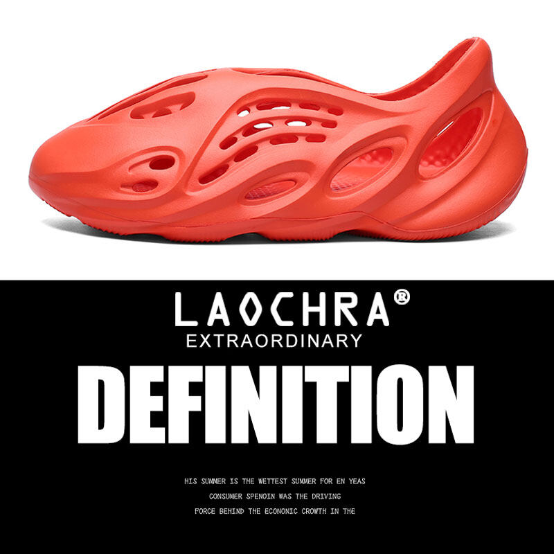 LAOCHRA Xăng Đan Mùa Hè Cho Nam Giày Cặp INS Bán Trơn Trượt Trên Dép Đi