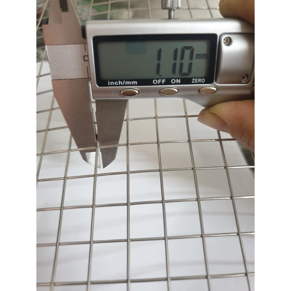 Lưới hàn inox 304 : ô 12mm - sợi 1mm (khổ 1m hoặc1,2m )