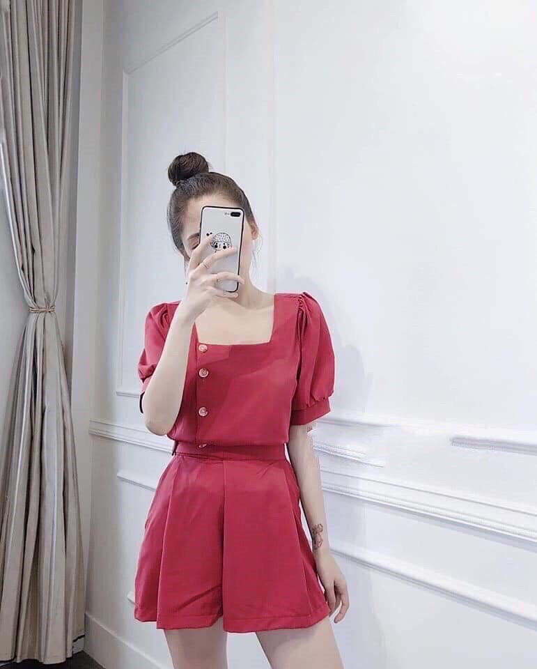 Set bộ nữ cột nơ lưng