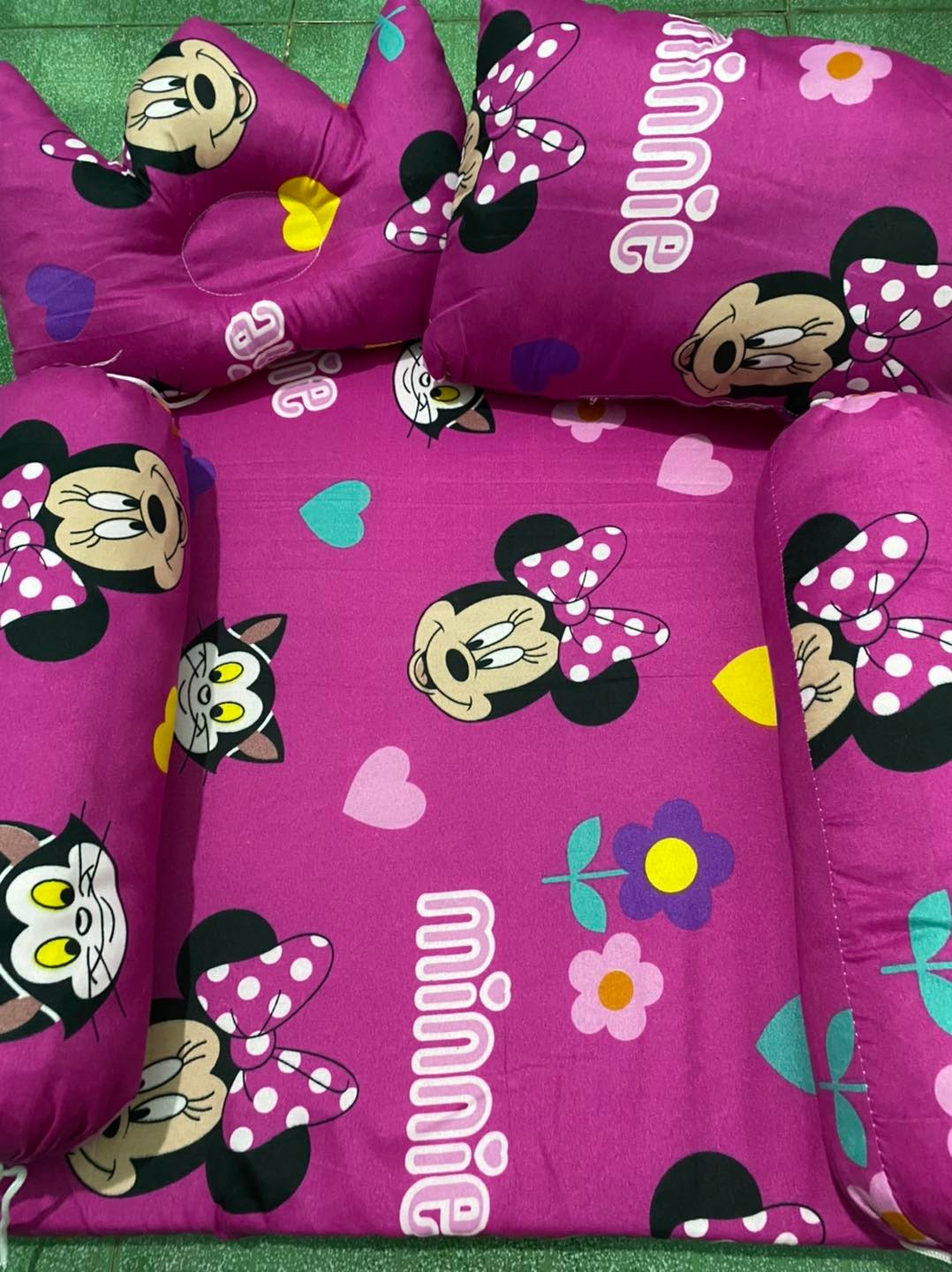💥 💥 COMBO ĐỒ NGỦ BỘ NỆM HÌNH THÚ CHO BÉ