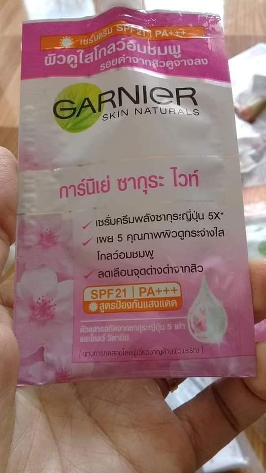 Kem Garnier Thái dạng tuyp