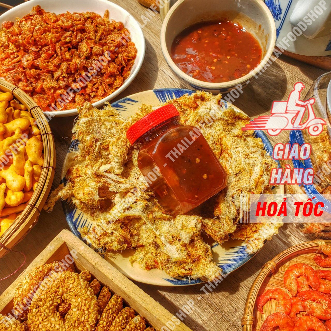 Khô cá đuối mắm me - hộp 350gr