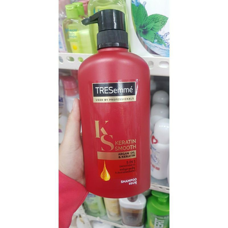 Bộ Gội+Xả Tresemme Keratin Smoonth Thái Lan 450ml