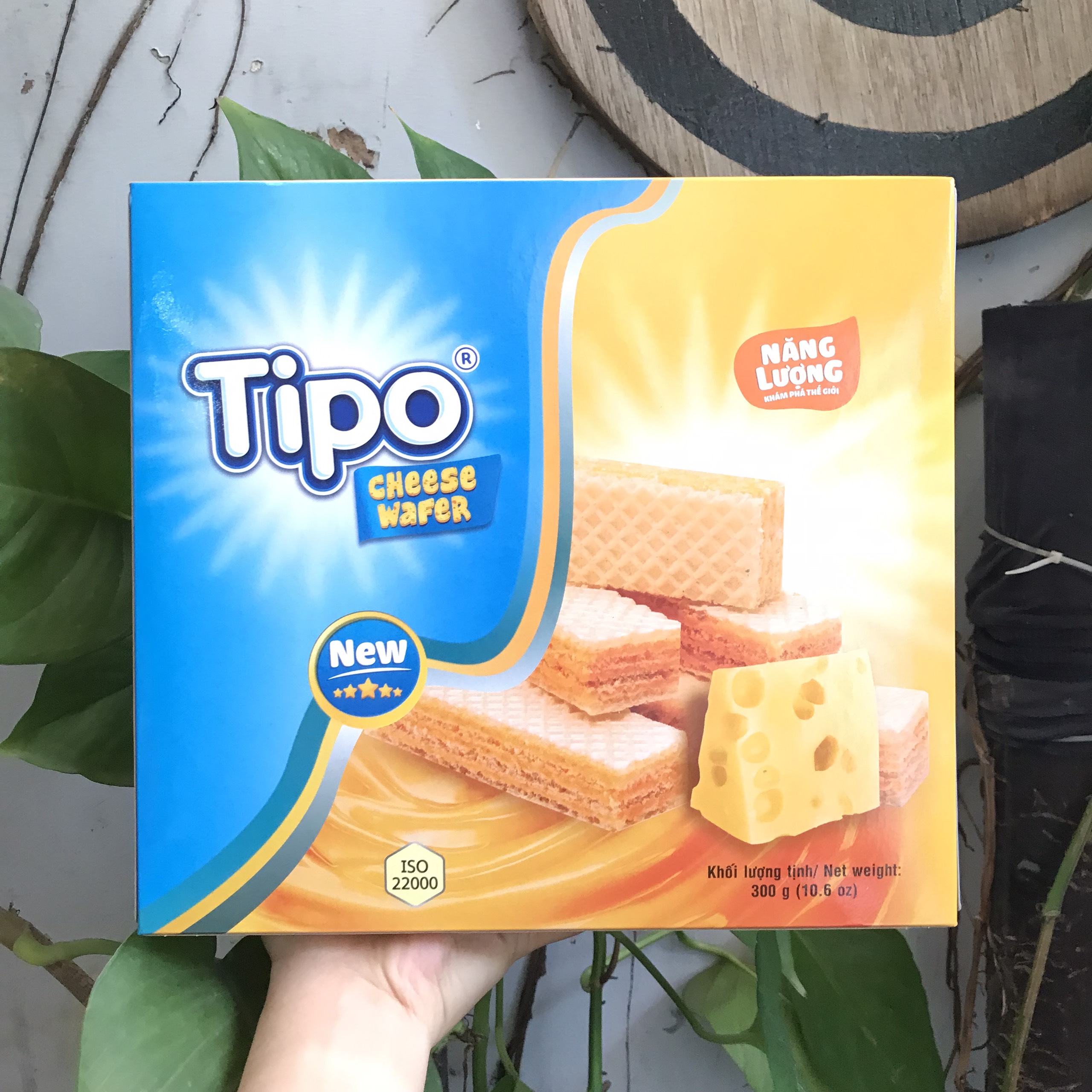 Bánh Xốp Phô Mai Tipo Cheese Wafer (Hộp 300g)