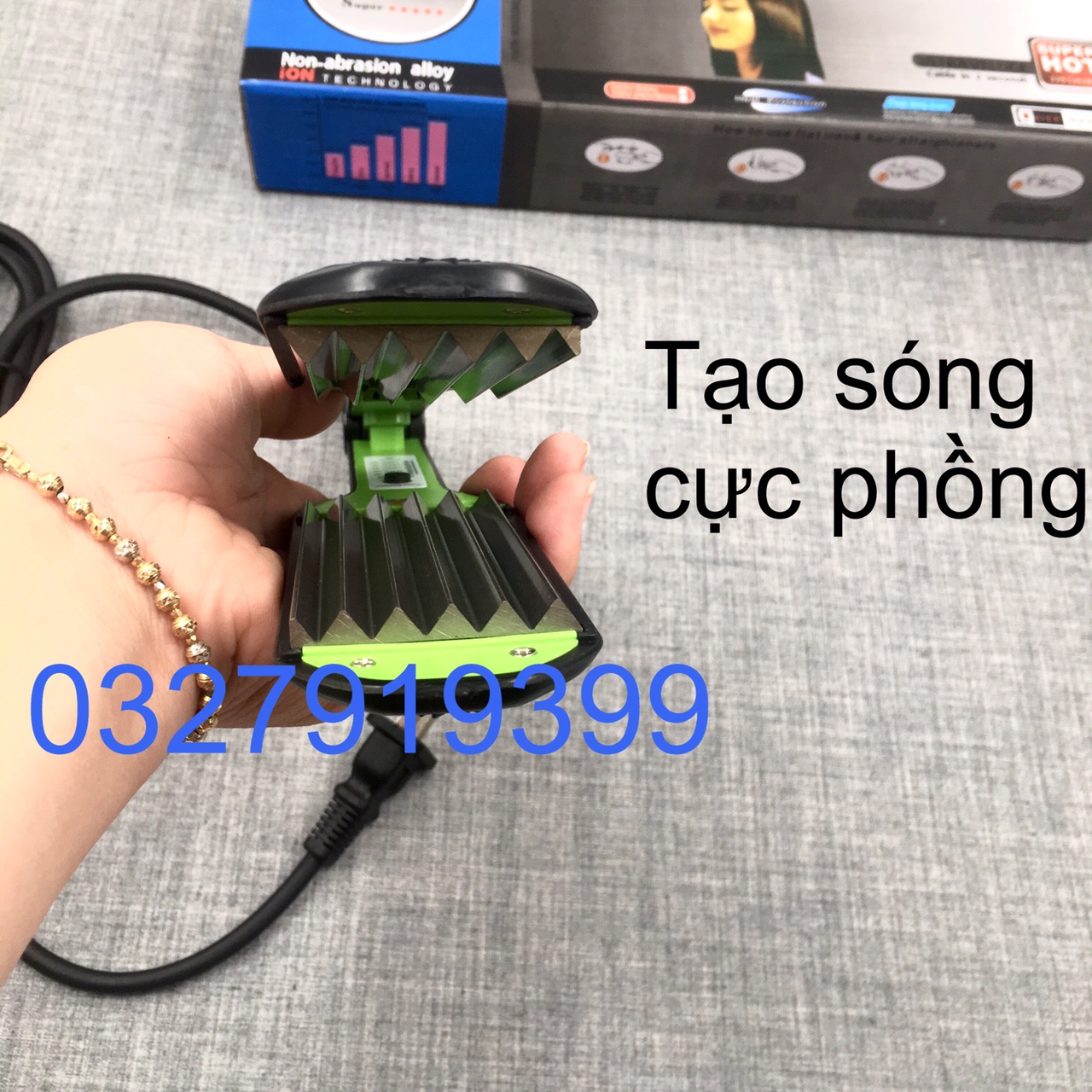 Tokyo Large Hair Straightener Tokyo 8011, High Quality, Ceramic-Coated Alloy Material, Anti-Damage to Hair, 5 Heat Adjustment Levels, 140-220 Degrees, Safe for Hair