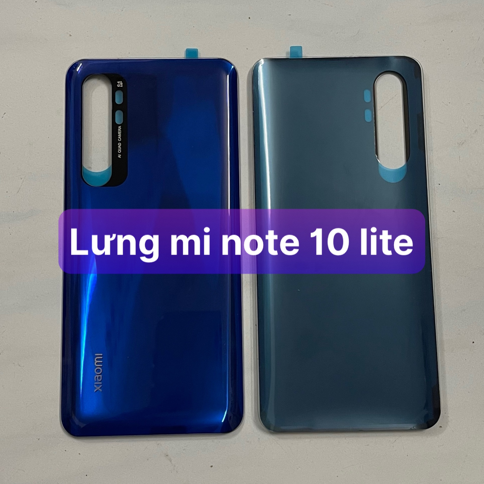 kính lưng xiaomi mi note 10 lite (zin)