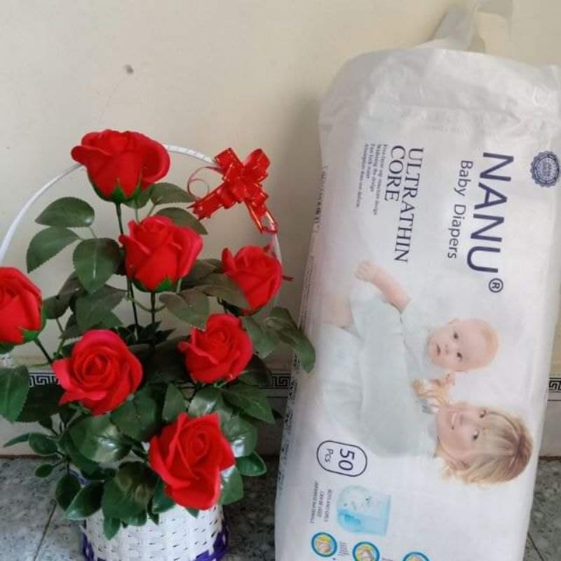 Tã Bỉm Quần Nanu 100 Miếng Đủ Size 6-19Kg