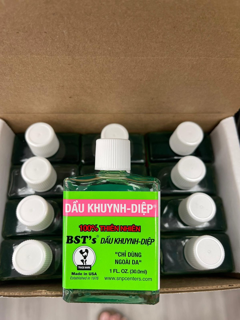 [HCM]Dầu khuynh diệp Mỹ cho bé 30ml