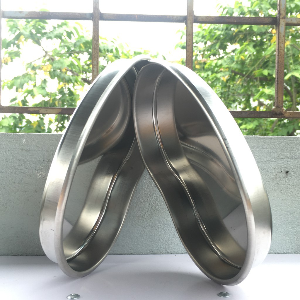 Khay inox hạt đậu đựng dụng cụ y tế, spa