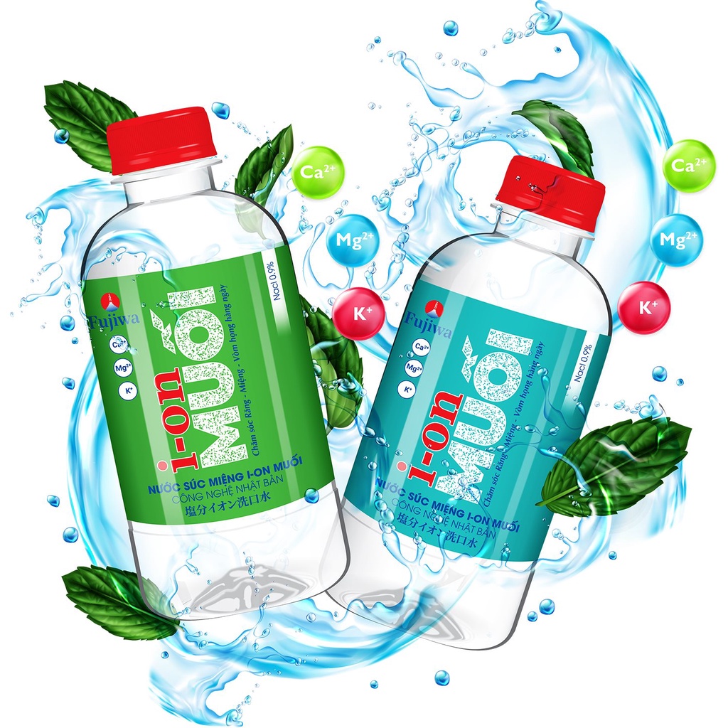 Nước súc miệng Ion Muối - 680ml