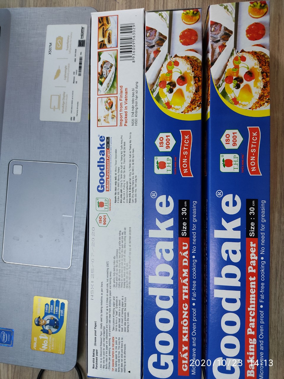 COMBO 3 GIẤY KHÔNG THẤM DẦU 30 CM x 5 M  GOOGBAKE