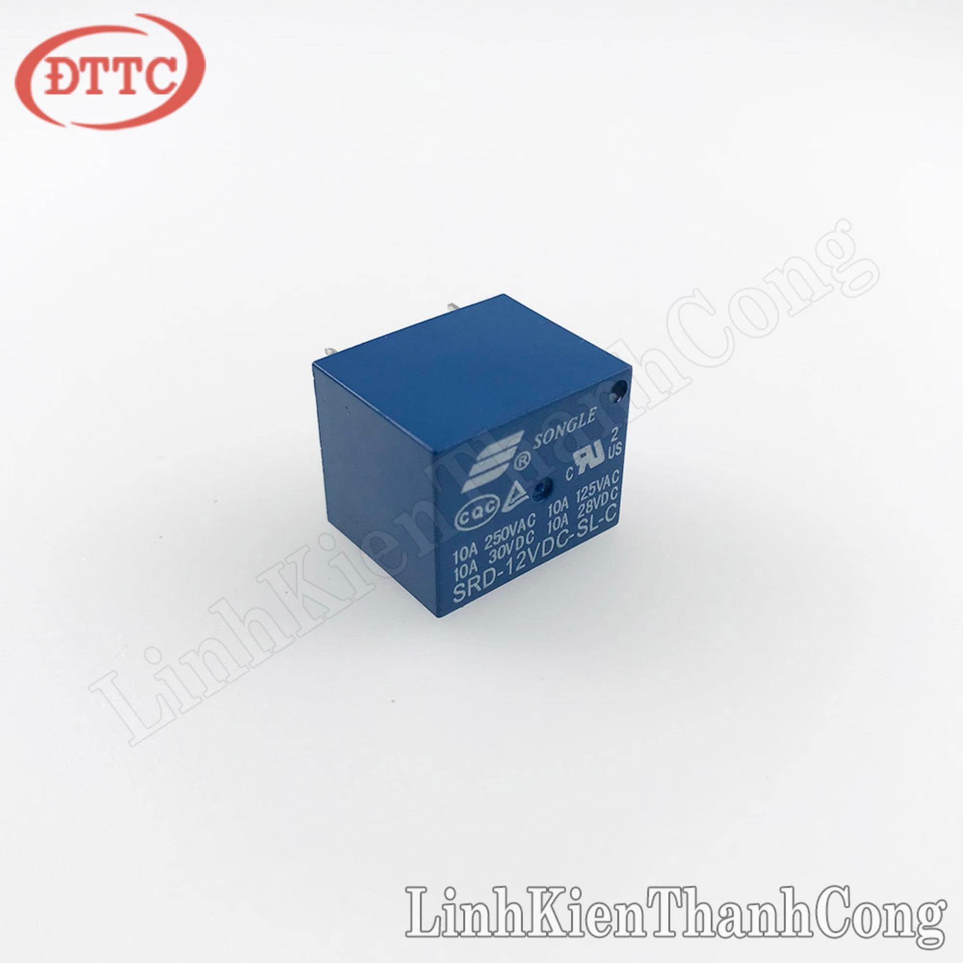 Relay 12V10A SRD-12VDC-SL-C (5 chân)
