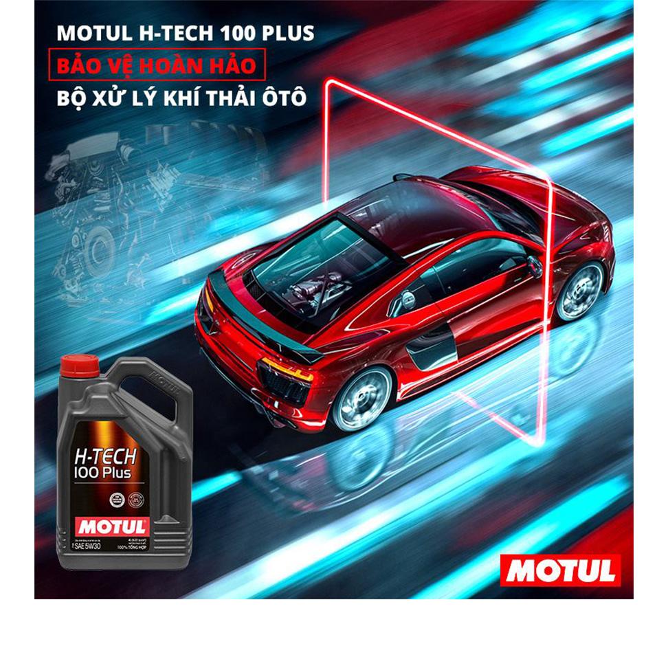 Dầu nhớt Oto Motul Htech 100 Plus 4L