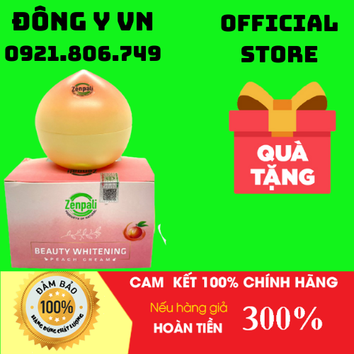 Beauty whitening peach cream đào hồng phấn zenpali dưỡng da, trắng hồng -đông y vn-yy2