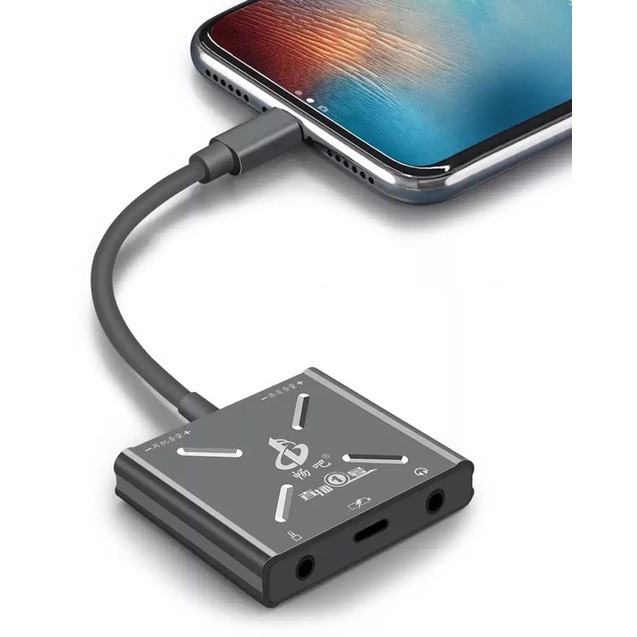 Bộ chuyển đổi Livestream Lightning đa năng dành cho điện thoại Iphone cục sạc live iphone