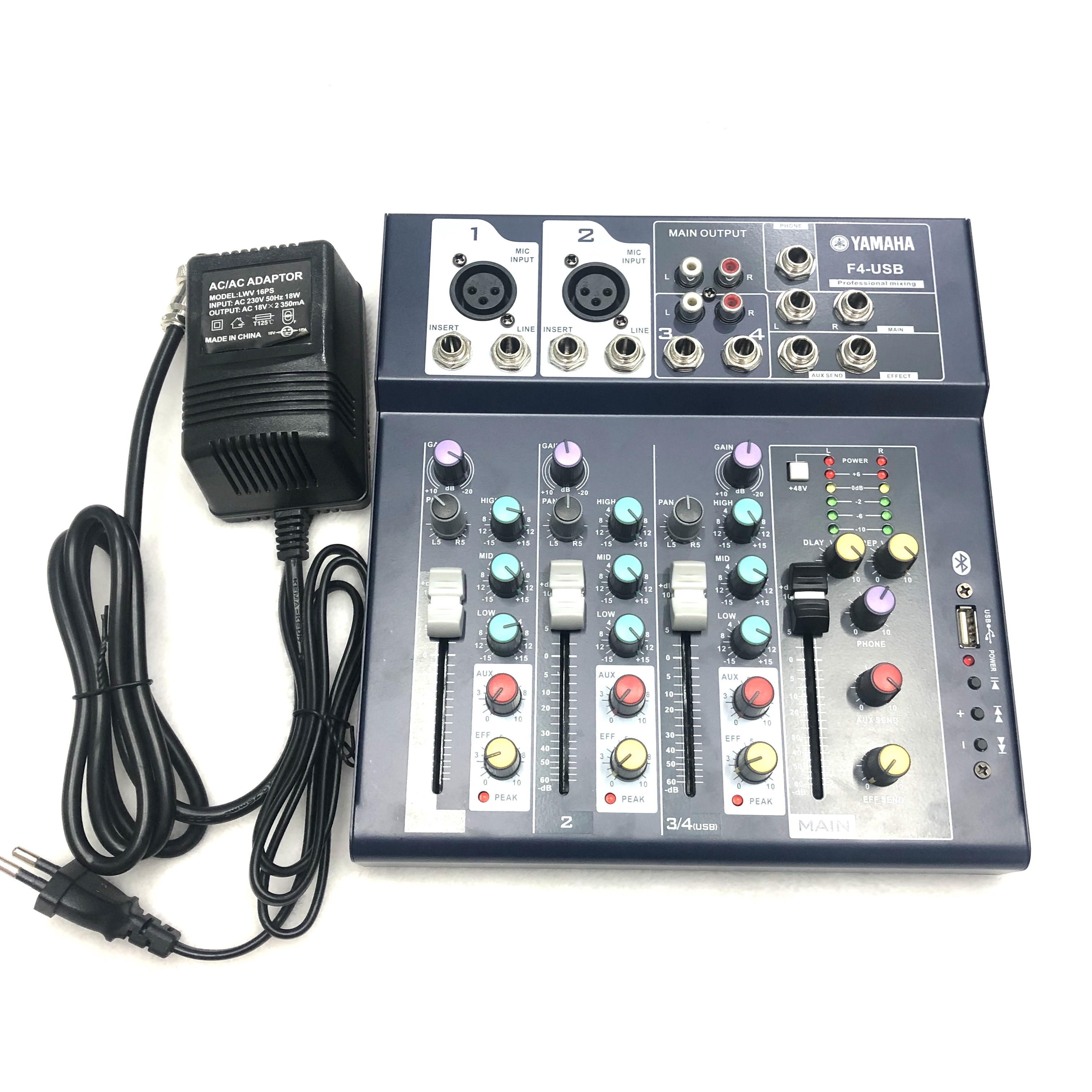 bàn mixer f4 YAMAHA usb và bluetooth