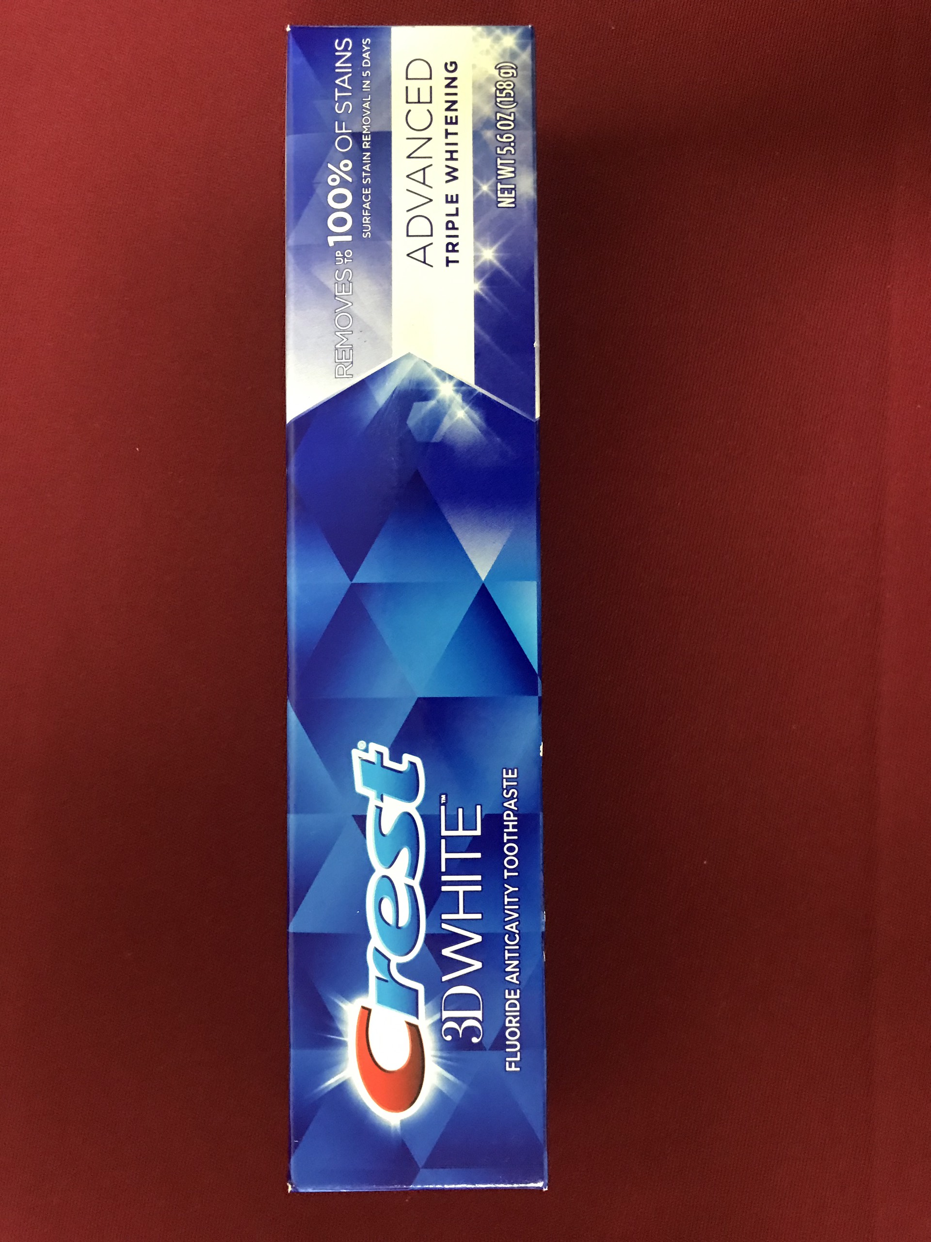 [CHÍNH HÃNG GIÁ SỈ] Kem Đánh Răng Crest 3D White Advanced Triple Whitening 158g