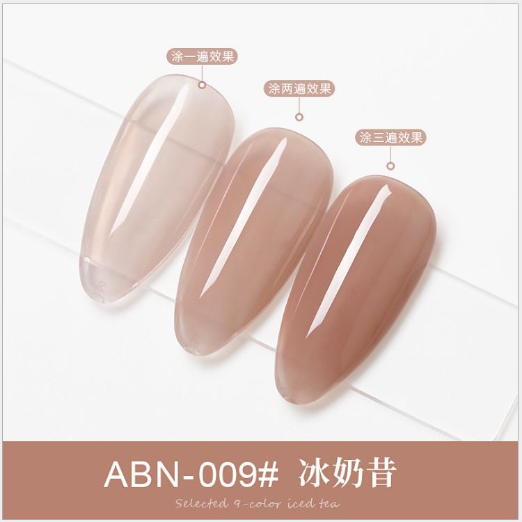 [HCM]Sơn Gel AS Thạch mã ABN - chai đỏ 15ml