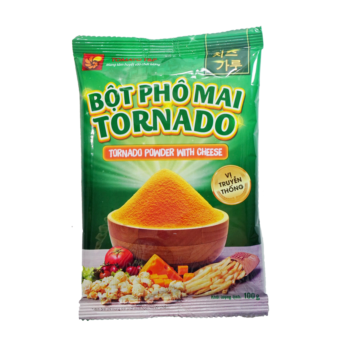 HCMBột phô mai Tornado vị truyền thống gói 100g
