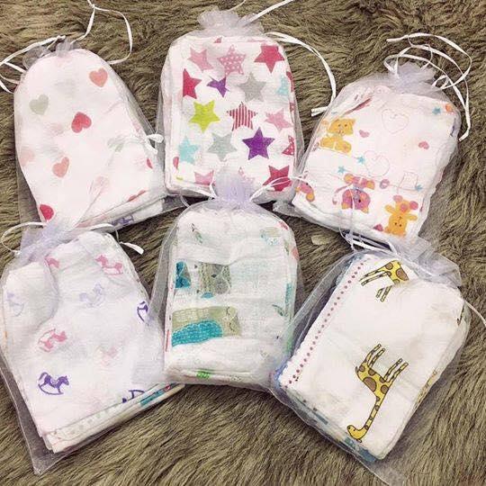 Set 10 Khăn Xô Sữa Aden