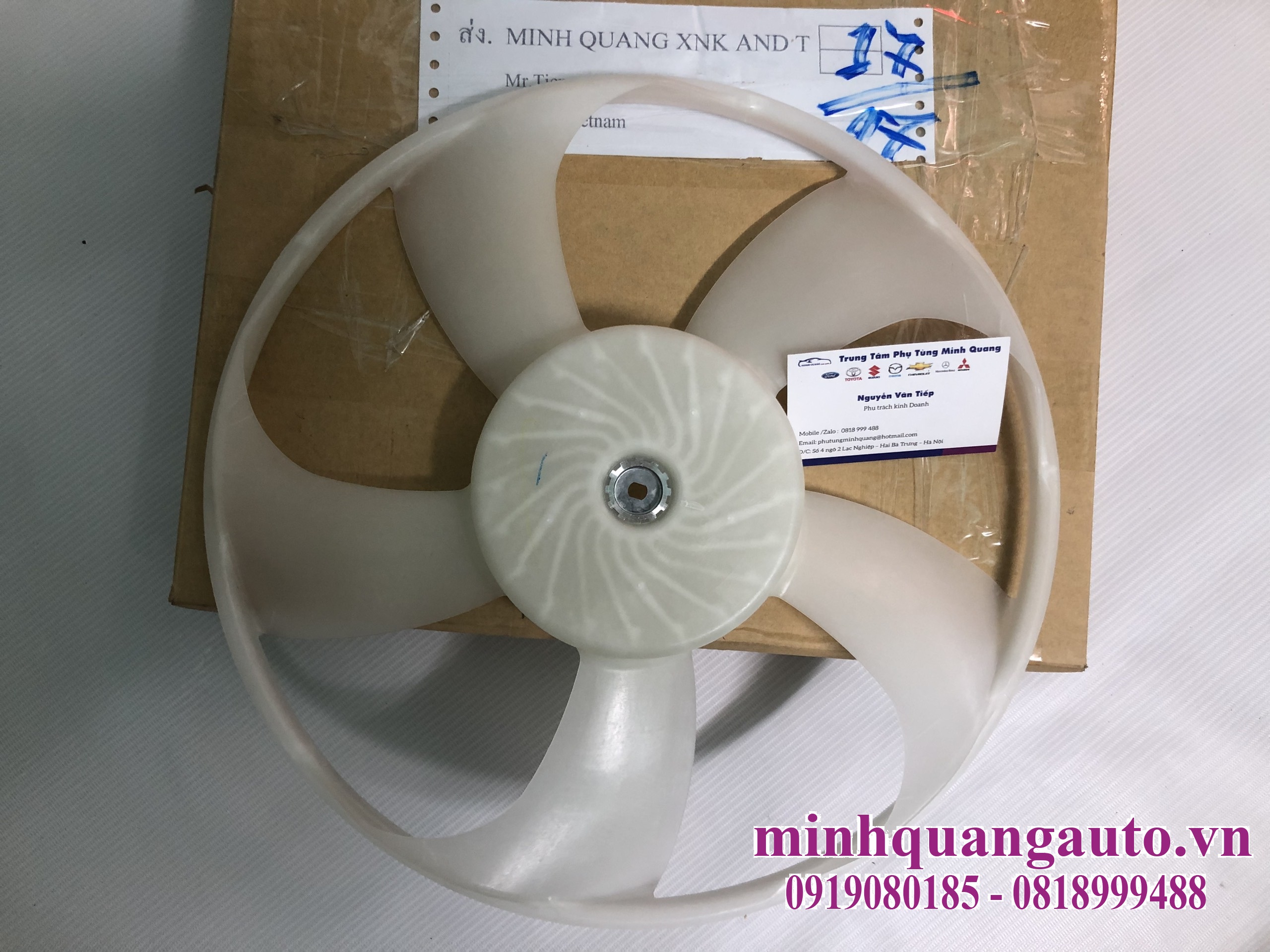 Cánh quạt làm mát két nước suzuki celerio 1711184ma0000