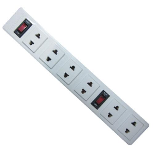 Ổ ĐIỆN 6 Ổ CẮM - 2 CÔNG TẮC DÂY 3M