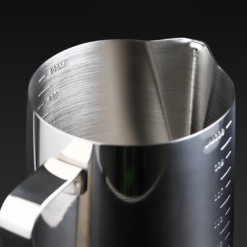 Ca Đánh Sữa Inox #201 [ Có Vạch Chia ]