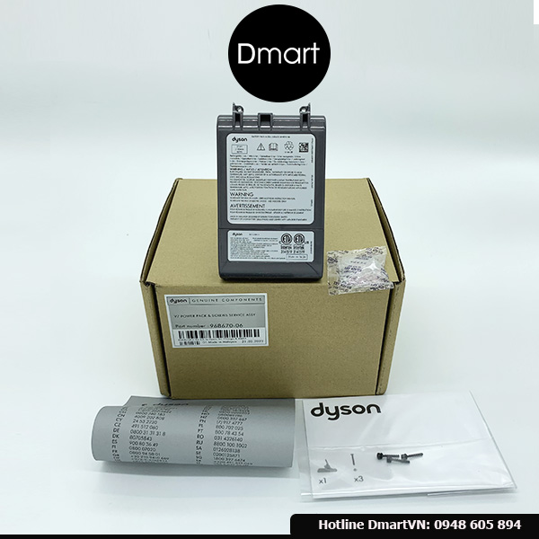 [Dyson V7 Battery] Pin sạc máy hút bụi Dyson V7 chính hãng  - 100% Authentic
