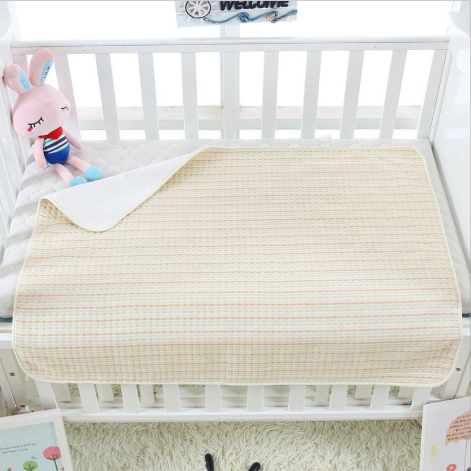 Tấm lót chống thấm cho bé Organic Cotton (Nhiều Size) thoáng khí siêu thấm có thể giặt - 100% tự nhiên