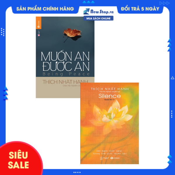 Combo muốn an được an + tĩnh lặng - newshop