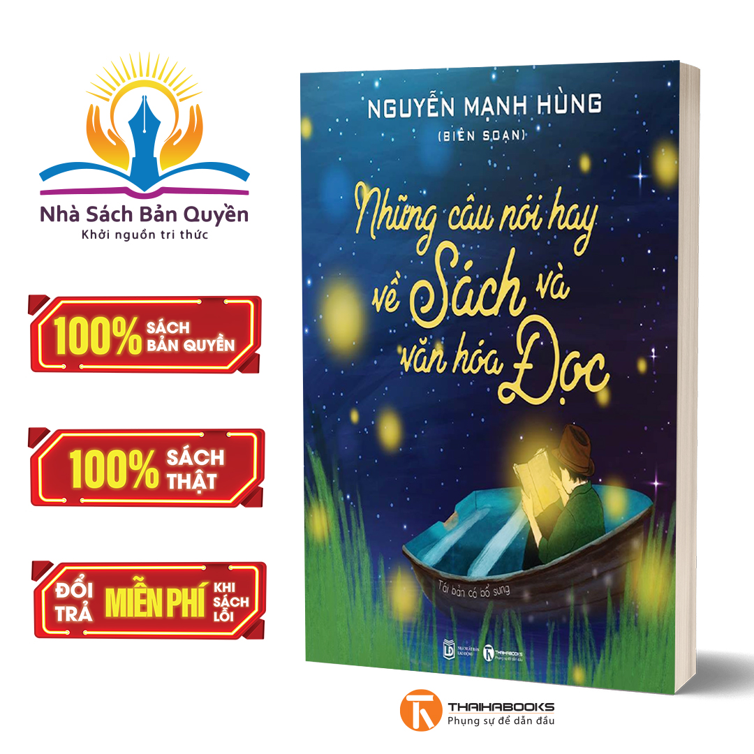 Sách - những câu nói hay về sách và văn hóa đọc
