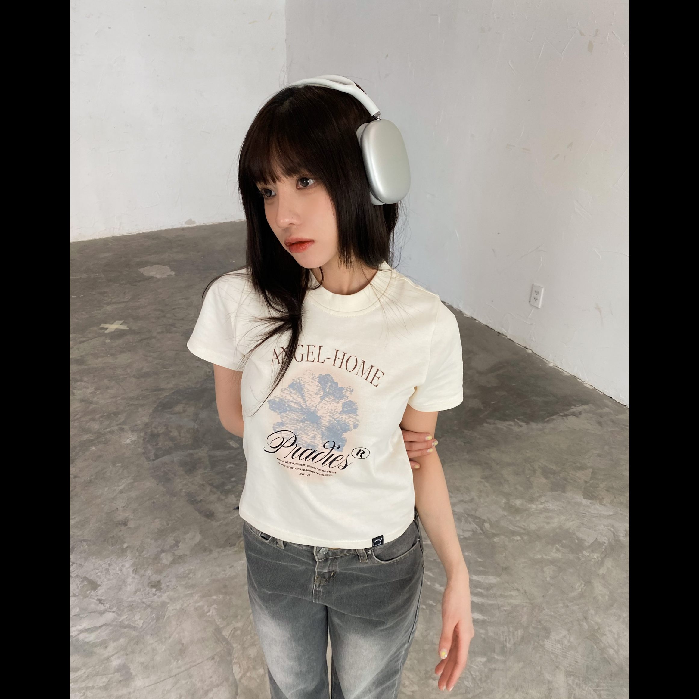 Áo Thun Nữ Babytee PRADIES Single Hibicus