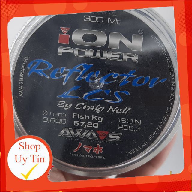 [xả hàng] cước câu cá ion 300m hàng xịn