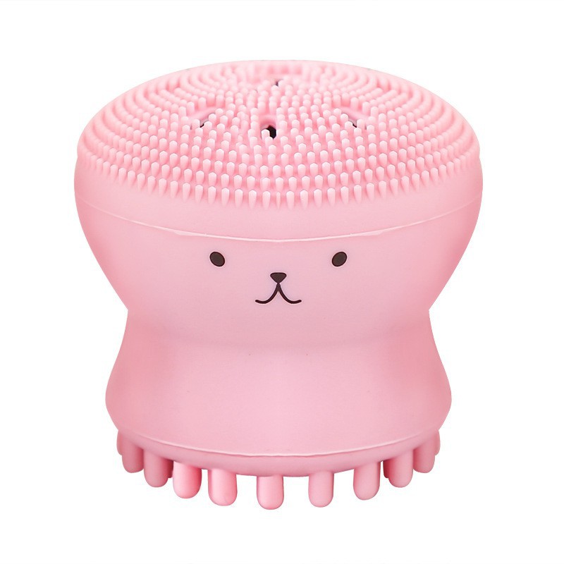 Cọ rửa mặt bạch tuộc, bạch tuộc rửa và massage mặt đa đăng