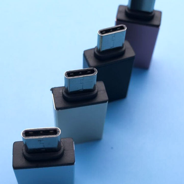 Đầu chuyển đổi từ USB sang Type C (Đen)