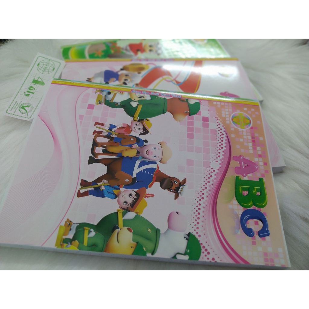 (HCM) Lốc 10 Vở ABC Hòa Bình định lượng 80 gsm  (100 trang 4 ô ly 5 ô ly)
