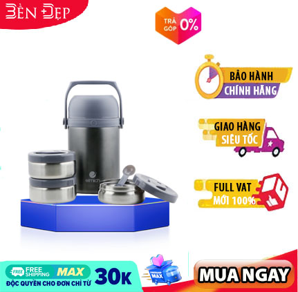 Bình đựng thức ăn giữ nhiệt elmich el3128 1800ml