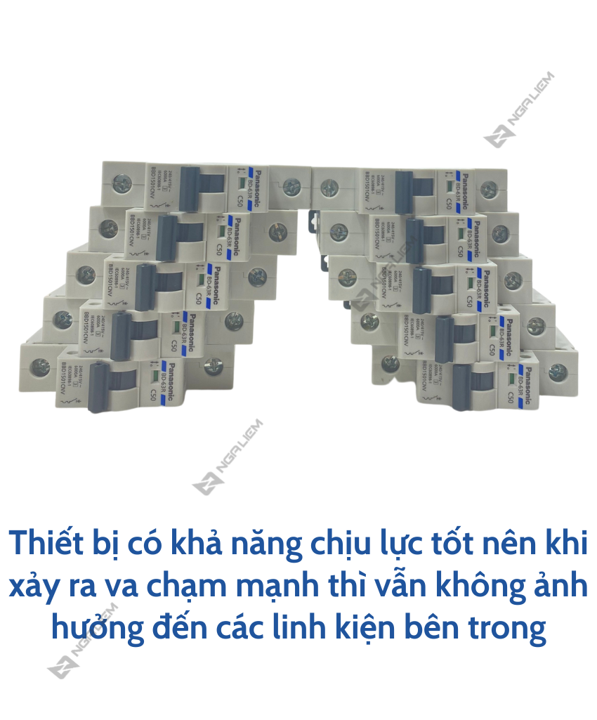 CB 1 Tép (1 Pha) 6A, 10A, 16A, 20A, 25A, 32A, 40A, 50A, 63A PANASONIC (BBD_CNV)