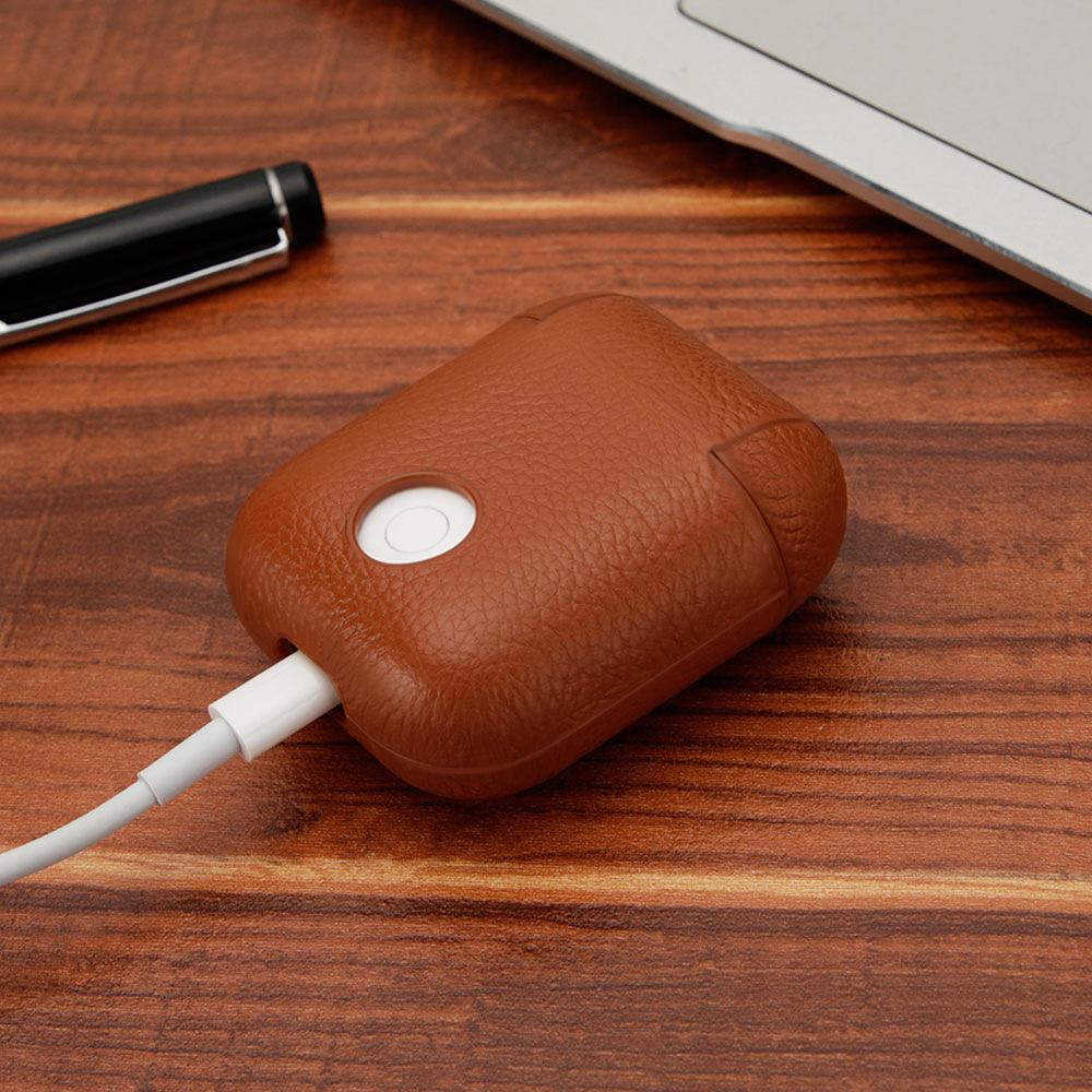 Bao da đựng tai nghe Airpod hiệu Rock