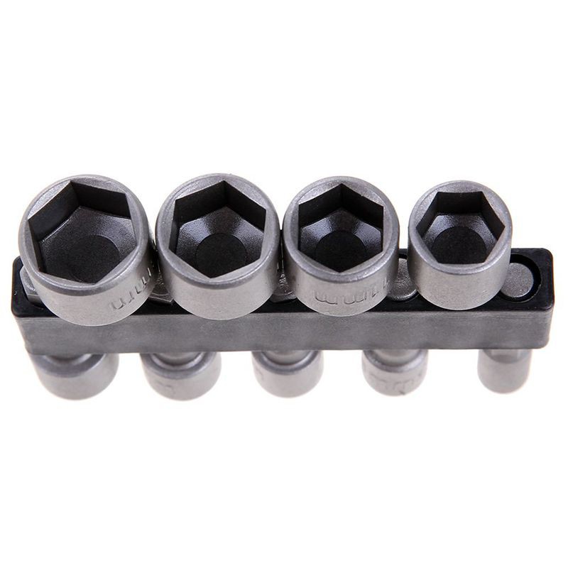 Bộ 9 đầu vặn đai ốc kích thước 5mm-13mm