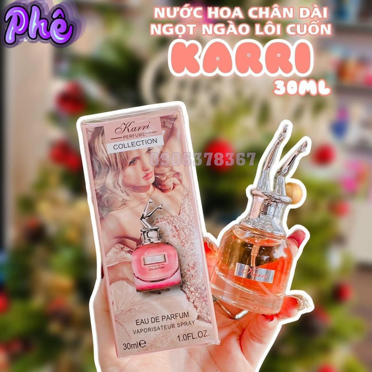 Nước hoa chân dài 30ml thơm quyến rũ