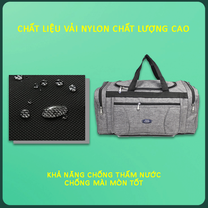 (Tặng bình nước) Túi Đa Năng Du Lịch Đi Chơi Công Tác