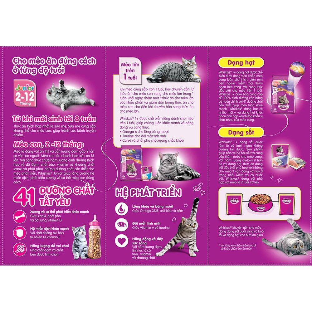 Pate Whiskas cho mèo 80gr