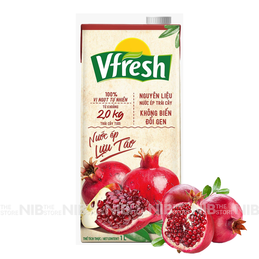 Nước ép Vfresh hộp 1L (Nhiều mùi)