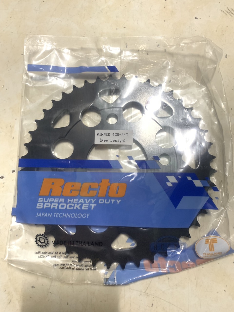 Dĩa 44T xe winner hiệu recto